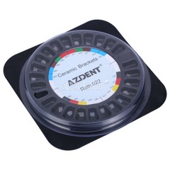 AZDENT Dental Orthodontic Ceramic Brackes Braces Roth /MBT .022 Hooks 345