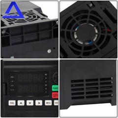 Variable Frequency Drive VFD 1 or 3 Phase input 0-400HZ 5.5kW 7.5HP 220V 25A