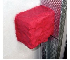 Fire Barrier Putty Pad, 9×9 In., Red Box Of 20