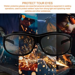 Welding Glasses IR Shade 5 CE Certified Protective Glasses Wrap-Around Lens
