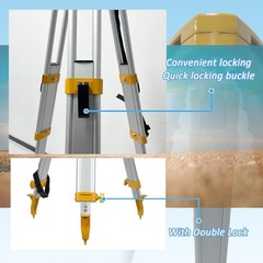 Surveying Tripod, Aluminum Tripod Stand, Stretchable Tripod For Trimble,Topcon