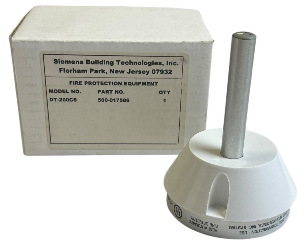 Siemens DT-200CS Fixed Temperature Heat Detector Fire Alarm Sensor