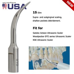Dental Ultrasonic Scaler Scaling Tips 1S Fit Acteon Satelec Scaler P5 Handpieces
