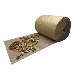 UOFFICE Kraft Backed Bubble Cushioning Wrap 24″ x 125-Feet Long Roll