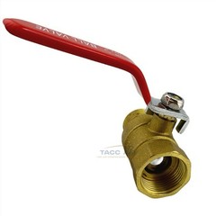 Ball Valve 3/4″ FNPT x 3/4″ MNPT Female To Male Brass Shut Off Water Air Fluid