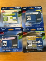Brother P-Touch Label Lot Sealed TZe-2312PK, TZe-S231, TZe-MQF31, TZe-MQG35