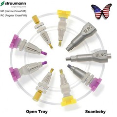 US Implant Plastic Impression Coping Open Closed Tray Fit Straumann ITI BL BLT