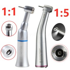 NSK type Dental 1:1 No-LED /1:5 LED Increasing Contra Angle Handpiece FG Bur st