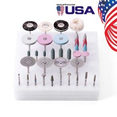 Dental Composite Polishing Kit Diamond RA HP Polisher /Low Speed Handpiece Kit