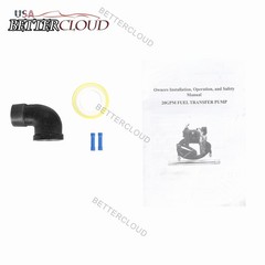12V 20GPM Fuel Transfer Pump Diesel Gas Gasoline Kerosene Car Truck Tractor