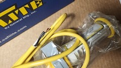 x 2 / SafTLite Stubby II Fluorescent Light 13W Mini Quad 9′ Hardwired Cord