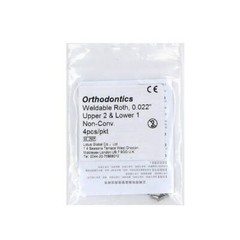 10X Dental Orthodontic Buccal tube Non-Conv Weldable Roth 0.022″ U2 L1