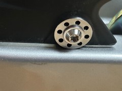 Titanium M6 FLAT DRILLED WASHER BIKE KART CAR BOAT WASHERS NO RUST 23 DIAMETER