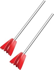 HMQ Helix Paint Mixer Drill Attachment for 1-Quart and 1-Cup Containers, 2 Pack