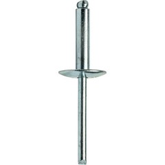 Large Flange Pop Rivets 5/32″ x 1/2″All Steel (5-8) Dome Head Qty 50