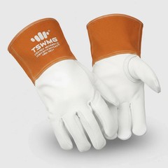 Leather Welding Gloves Heat Fire Resistant TIG MIG Leather Work Gloves for Men