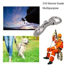65mm-115mm Swivel Eye Trigger Hook,Snap Hook Stainless Steel 304 Key holder Ring