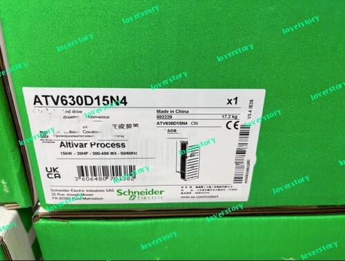 Schneider 1PC New ATV630D15N4 Inverter PLC Module In Box FREE Shipping