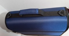 Amazon Basics 3 Ring Zipper Binder D-Ring Blue New
