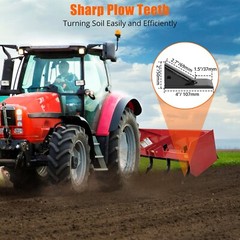 GRAVEE Box Blade Scarifier Shank 18in 4 Hole Box Scraper Ripper Shank Steel