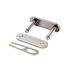 Jeremywell C2040SS Connecting Link Stainless Steel Conveyor Roller Chain Riveted