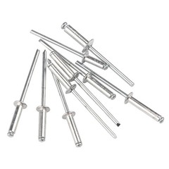 Zinc Plated Aluminium Dome Head Pop Rivets Blind Rivets 2.4-6.4mm Various Sizes
