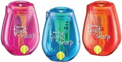 Pencil Sharpener One Assorted Color Twist-N-Sharp School Office Home
