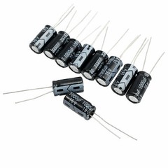 500PCS Electrolytic Capacitor Assortment Kit Set Box 0.1UF-1000UF 24 Values