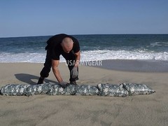 Sandbags Sand Bags Flood Erosion Barrier Hurricane Prep Army Military ACU Camo