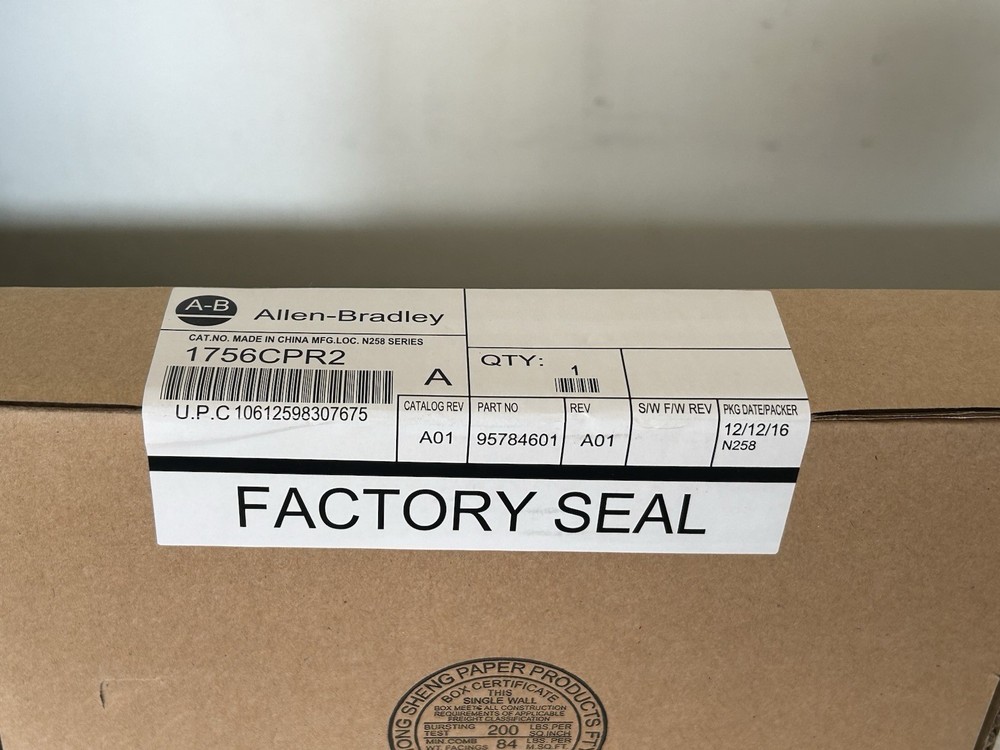 Allen-Bradley 1756-CPR2 Power Supply Cable Series A Factory Seal 1756CPR2 ..Read