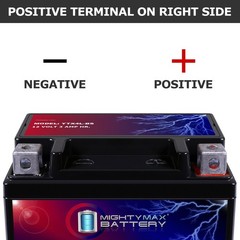 BS – 12 Volt 3 AH, 50 CCA, Rechargeable Maintenance Free SLA AGM Motorcycle B…