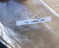 Harris Macom Radio Ch721 Waterproof Dust and Moisture Caps FM-104859-001 + 002