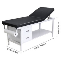 Uimoso Medical Exam Table with Storage Drawers and Shelf for Clinics