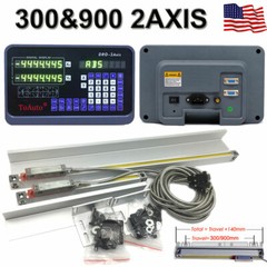 ToAuto Digital Readout 12″ & 36″ Linear Scale w/ DRO 2 Axis for Bridgeport Mill