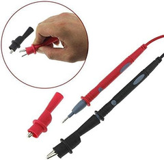 Replacemen Push-On Alligator Clips for Multimeter Test Lead,4 Pcs (4 PCS) (4PCS)