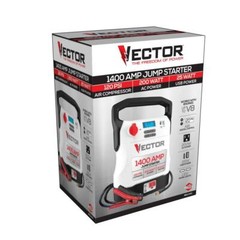 VECTOR 1400 Amp Jump Starter, Compressor, USB and AC Power