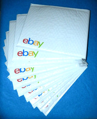 SHIP with STYLE! Ebay Shipping 9.5 x 11 Bubble Mailers 10 pak/Tape/Tissue-21 pc