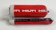Hilti Injectable Adhesive Mortar Epoxy Hybrid 11.1 oz Set of 2