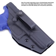 IWB Soft Belt Loops – w/Heavy Duty Rubberized Nylon Pull-The-Dot Security Sna…