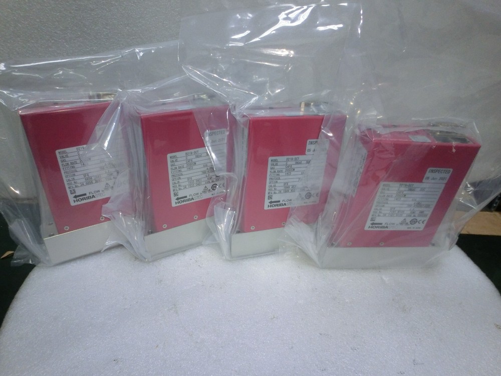 HoribaSTEC D219-SCT Mass Flow Control,C4F6 20sccm,Lam 788-410297-020,Unused*8295