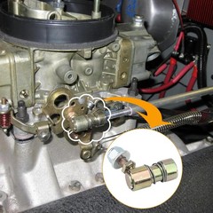 Throttle Disconnect, Quick Release Ball Joint, 1/4-28 in Female Thread, with Spr