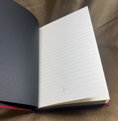 Fiorentina Leather Embossed Journal Sacred Heart Cover – Handmade in Italy