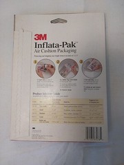 3M Inflatable Mailers Various Sizes Inflata-Pak Air Cushion Packaging lot 6 NOS