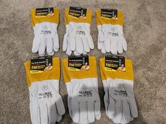 Lot Of 6 New Tillman 1332 Large TIG Welding Gloves Cut Resistant ANSI A6 3
