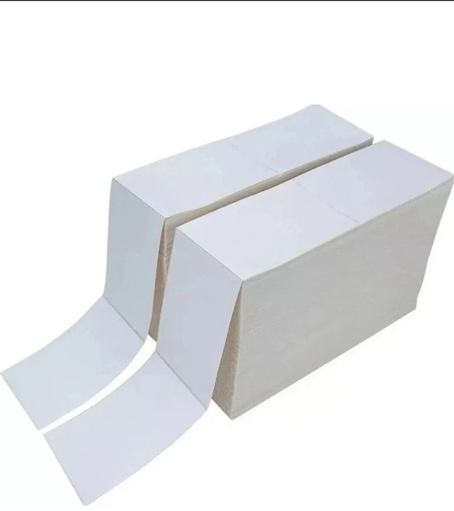 6000 4×6 Fanfold Direct Thermal Shipping Labels Perforated Label / UPS CERTIFIED