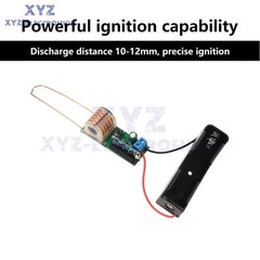 DC 3.7V High Voltage Module 50M Remote Control Arc Igniter Lighter Booster Coil