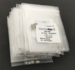 Dental Orthodontic Buccal Tube 1st/2nd Roth .022 Molar Bondable No-convertible