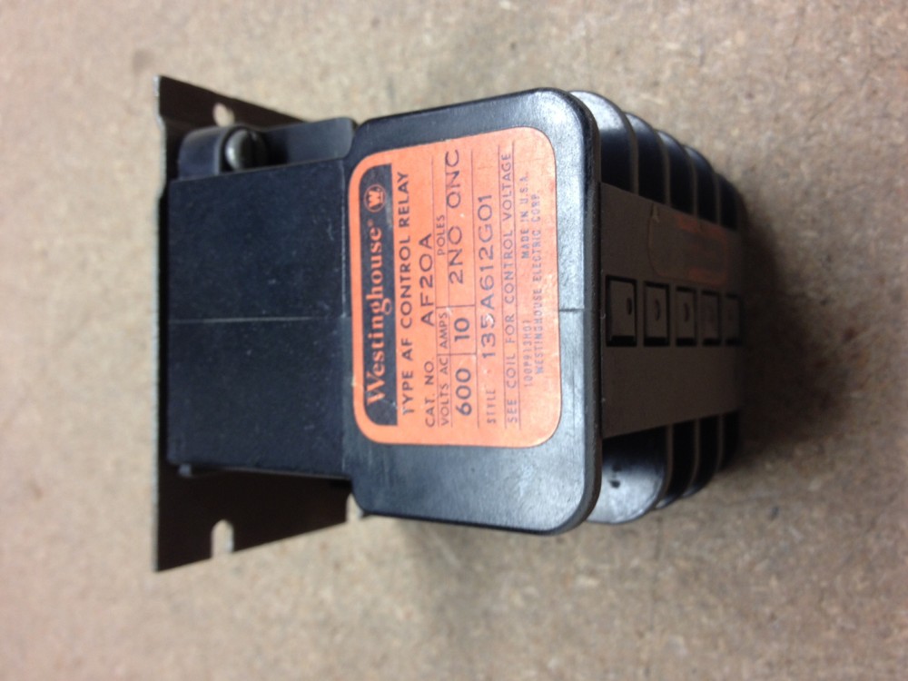 AF20A 135A612G01 Westinghouse Relay 120VAC