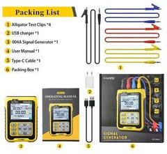 FNIRSI SG004A Signal Generator 4-20mA Thermocouple Thermal Resistance Calibrator