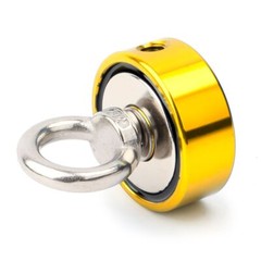 500LBS Fishing Magnet Kit Super Strong Neodymium Pull Force Treasure Hunt w/Rope